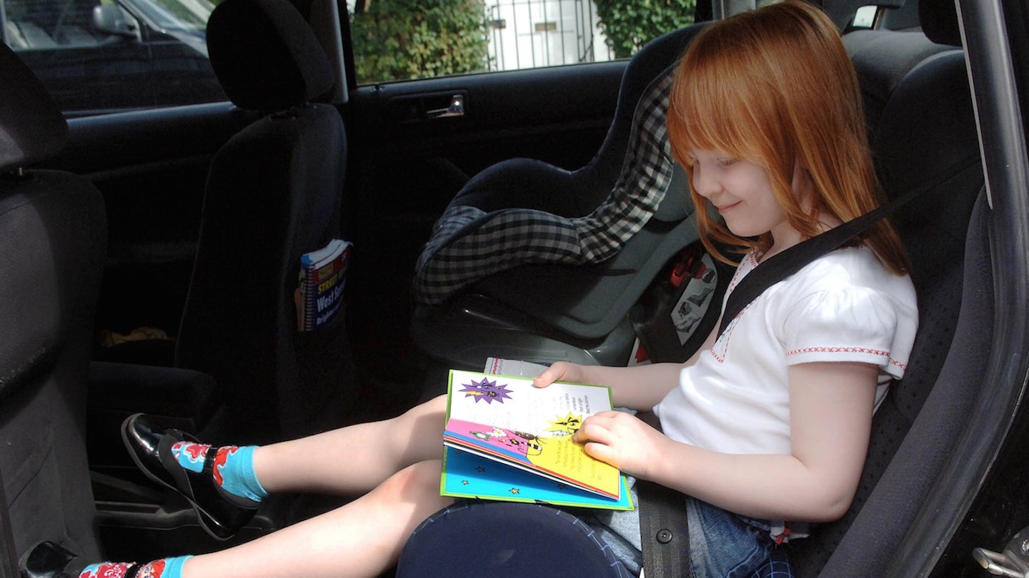 Girls backless booster sales seat